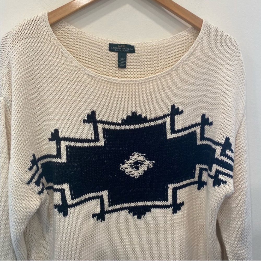 Ralph Lauren jeans co. Boho Sweater size large
